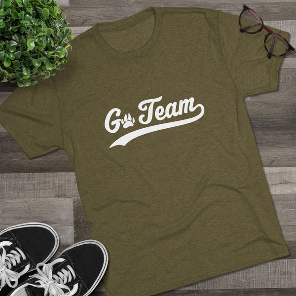 Go Team Unisex Tri-Blend Crew Tee