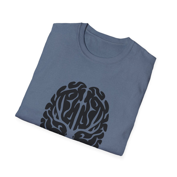 Mule Deer On The Brain Unisex Softstyle T-Shirt