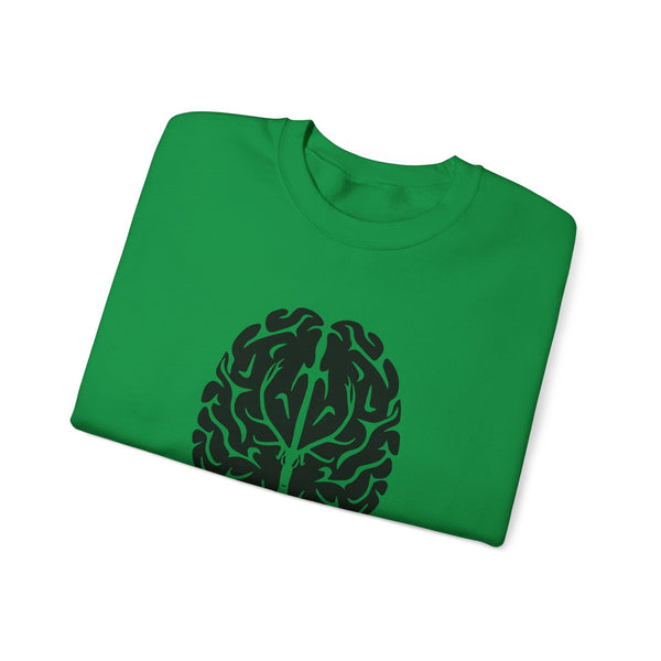 Elk On The Brain Unisex Heavy Blend™ Crewneck Sweatshirt