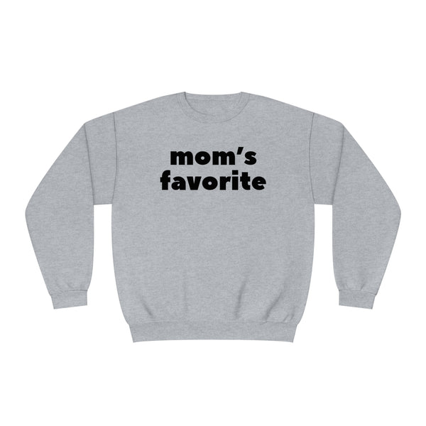 Mom's Favorite Unisex NuBlend® Crewneck Sweatshirt
