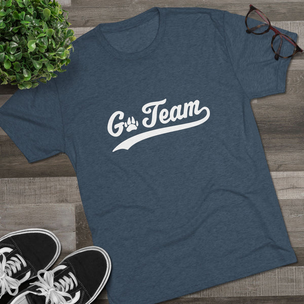 Go Team Unisex Tri-Blend Crew Tee