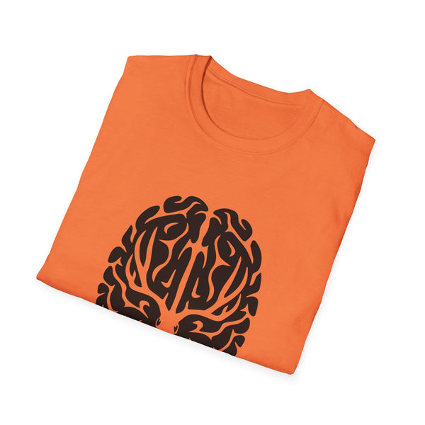 Mule Deer On The Brain Unisex Softstyle T-Shirt
