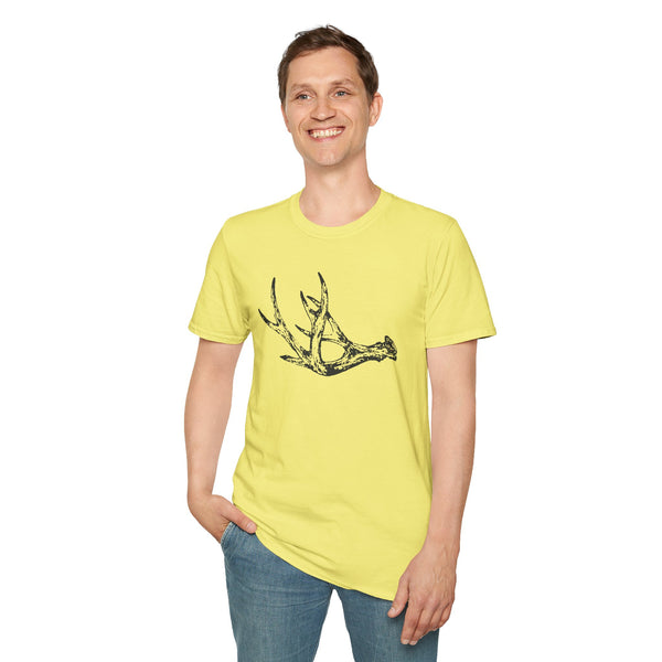 Shed Antler Unisex Softstyle T-Shirt