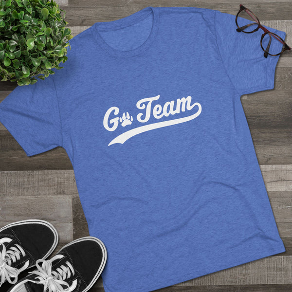Go Team Unisex Tri-Blend Crew Tee