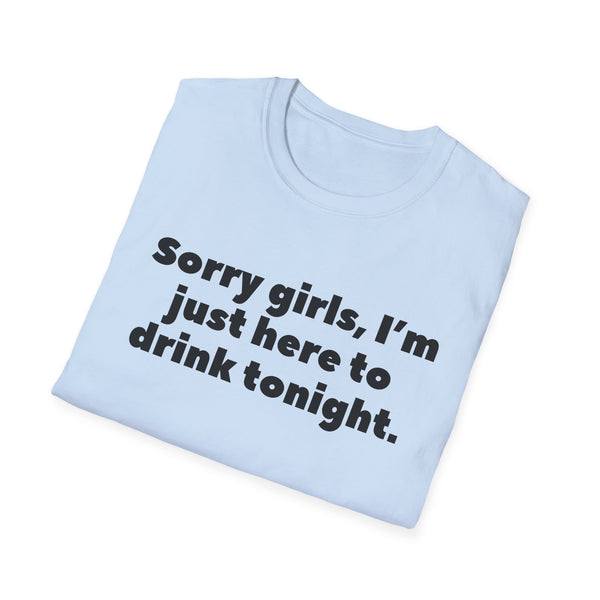 Sorry Girls Unisex Softstyle T-Shirt