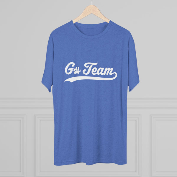 Go Team Unisex Tri-Blend Crew Tee