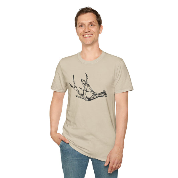 Shed Antler Unisex Softstyle T-Shirt