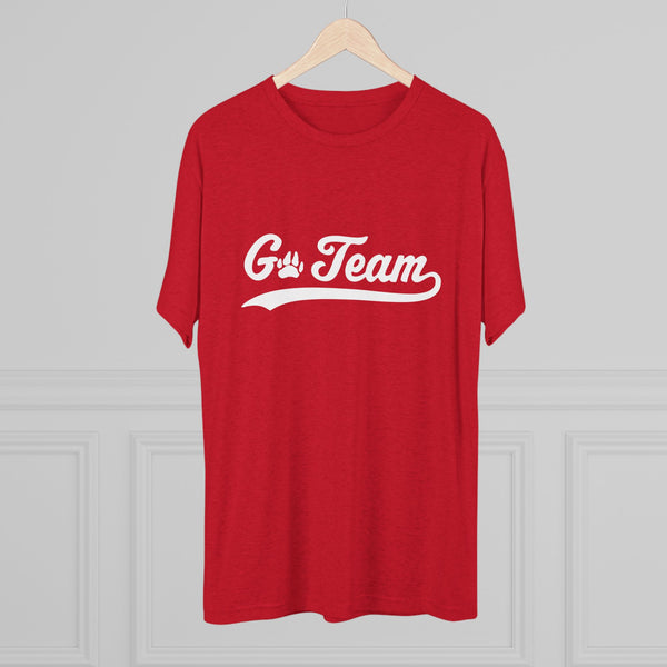 Go Team Unisex Tri-Blend Crew Tee
