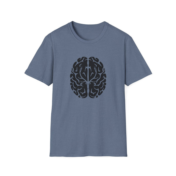 Elk On The Brain Unisex Softstyle T-Shirt