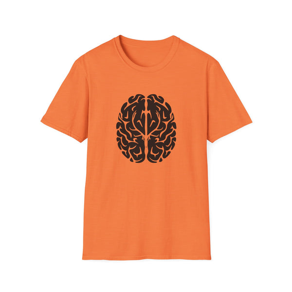 Elk On The Brain Unisex Softstyle T-Shirt