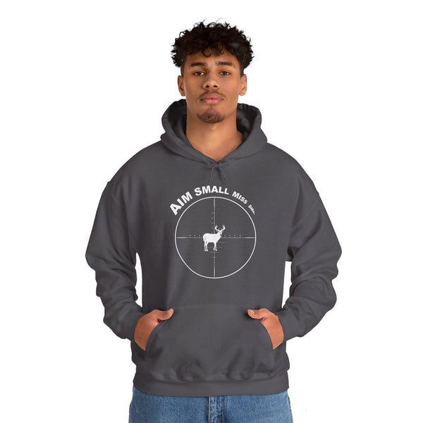 Aim Small Miss Small Unisex Heavy Blend™ Hooded Sweatshirt