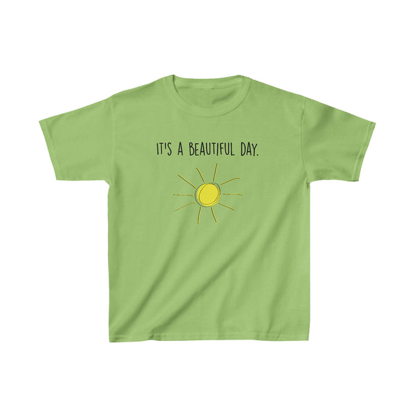 It's A Beautiful Day Kids Heavy Cotton™ Tee