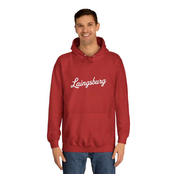 Laingsburg Script Unisex College Hoodie