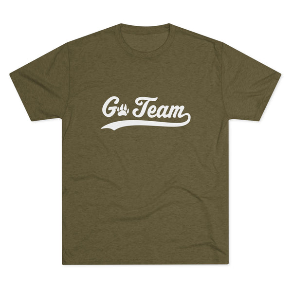 Go Team Unisex Tri-Blend Crew Tee