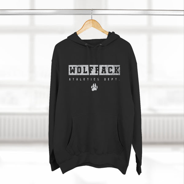 Wolfpack Athletic Department Three-Panel Fleece Hoodie