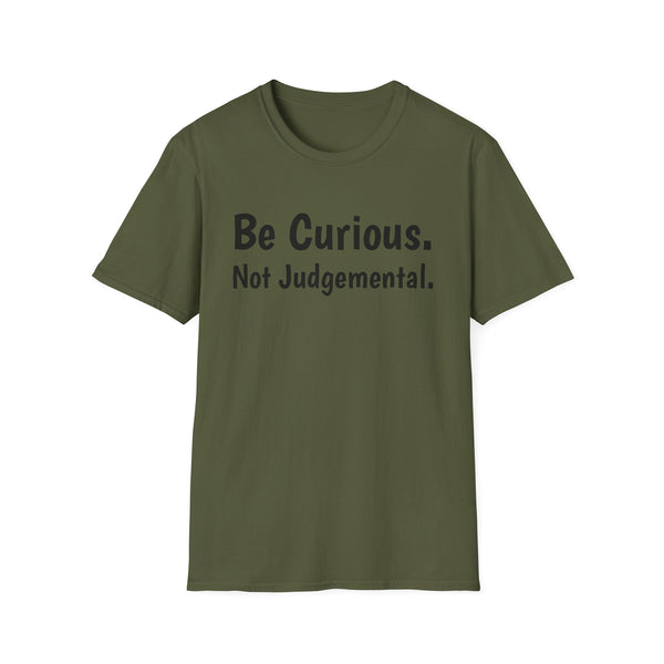 Be Curious Unisex Softstyle T-Shirt