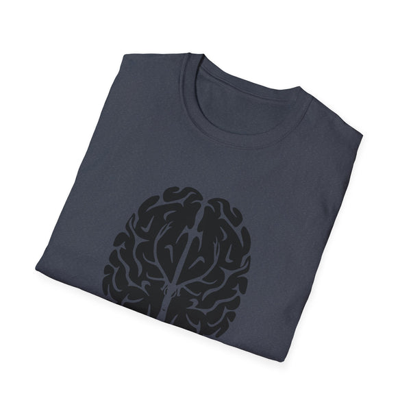 Elk On The Brain Unisex Softstyle T-Shirt