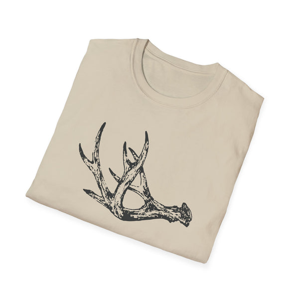 Shed Antler Unisex Softstyle T-Shirt