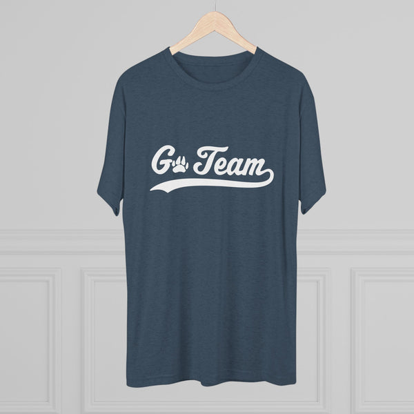 Go Team Unisex Tri-Blend Crew Tee