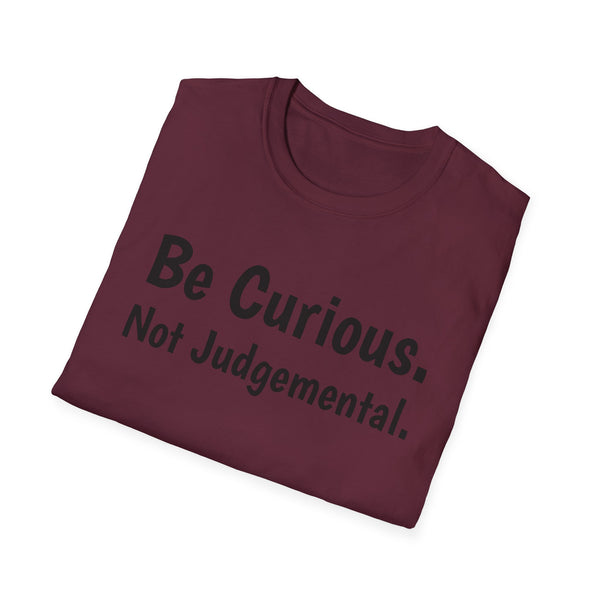 Be Curious Unisex Softstyle T-Shirt