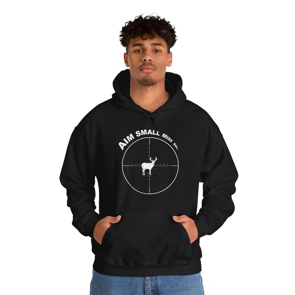 Aim Small Miss Small Unisex Heavy Blend™ Hooded Sweatshirt
