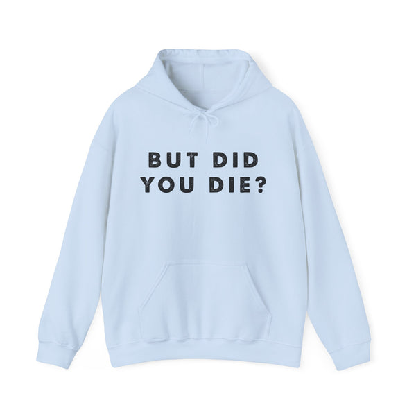 But Did You Die? Unisex Heavy Blend™ Hooded Sweatshirt