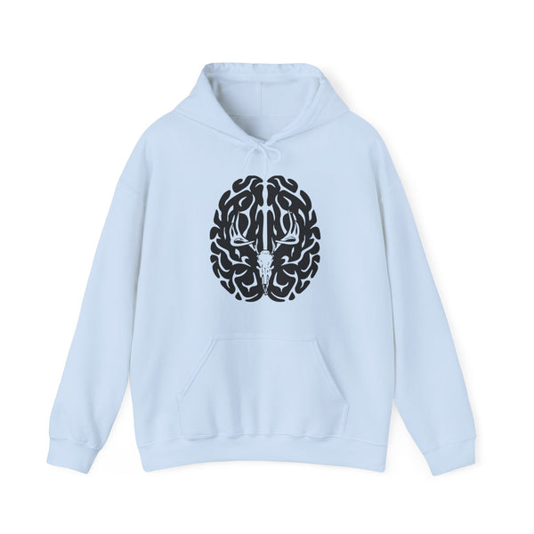 Deer On The Brain Unisex Heavy Blend™ Hooded Sweatshirt