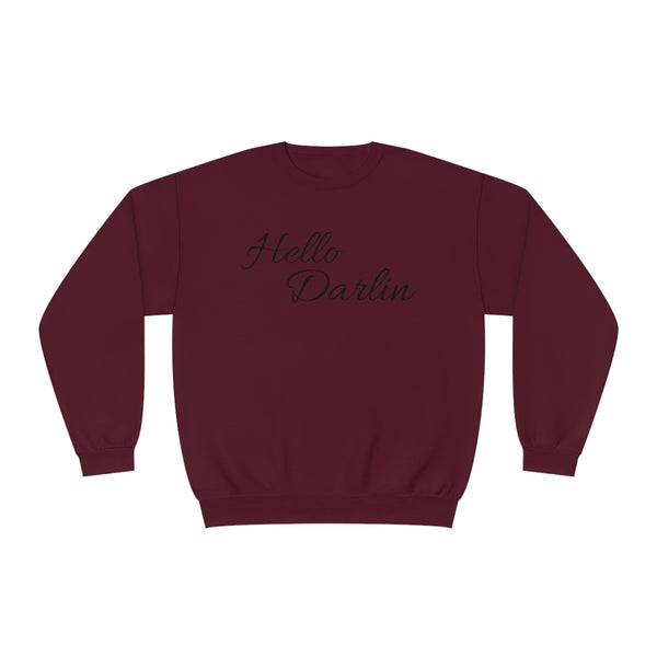 Hello Darlin Unisex NuBlend® Crewneck Sweatshirt