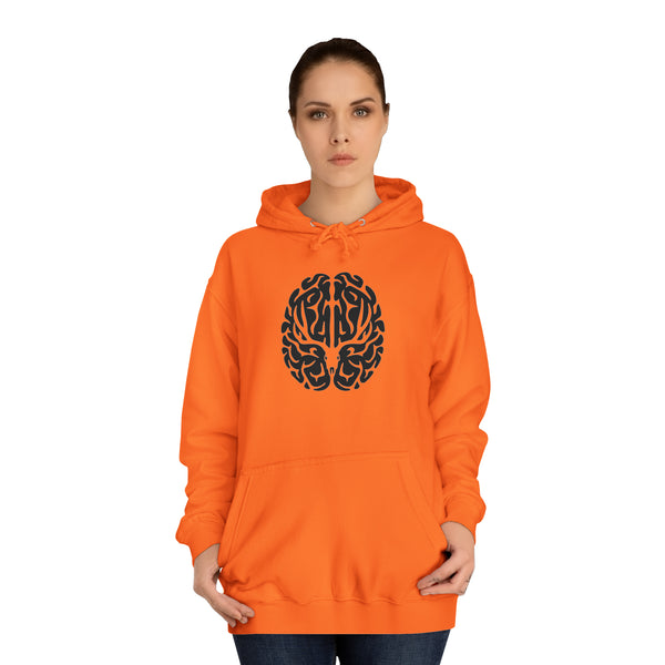 Mule Deer On The Brain Unisex College Hoodie