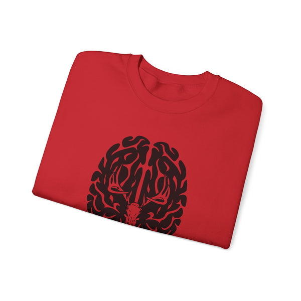 Deer On The Brain Unisex Heavy Blend™ Crewneck Sweatshirt