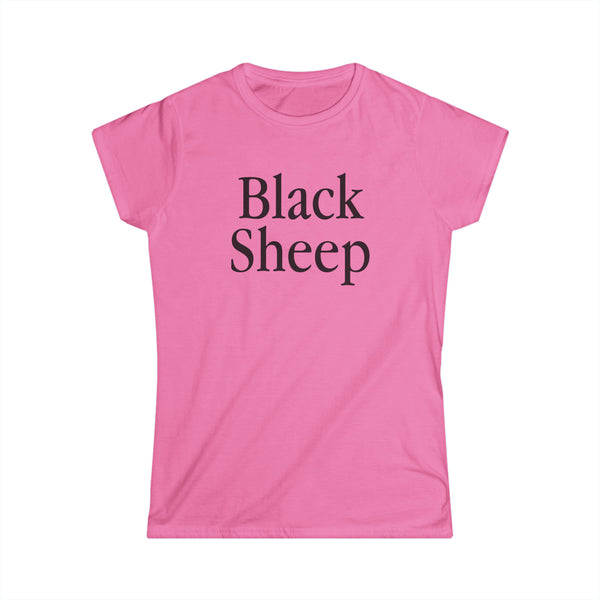 Black Sheep Women's Softstyle Tee