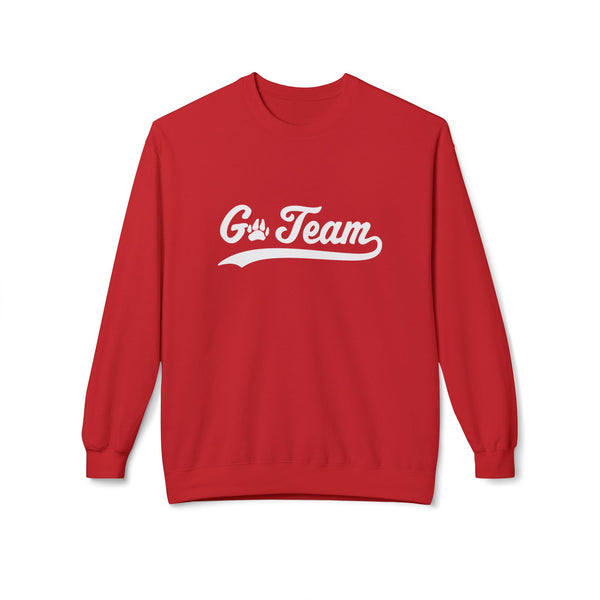 Go Team Unisex Midweight Softstyle Fleece Crewneck Sweatshirt