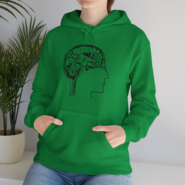 Deer Brain Unisex Heavy Blend™ Hooded Sweatshirt