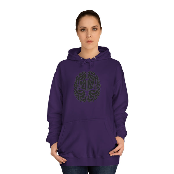 Mule Deer On The Brain Unisex College Hoodie