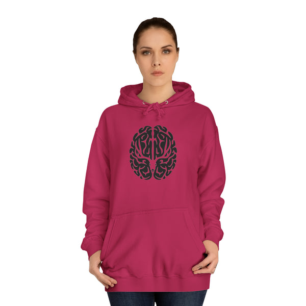 Mule Deer On The Brain Unisex College Hoodie