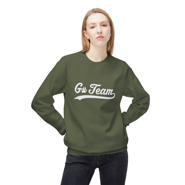 Go Team Unisex Midweight Softstyle Fleece Crewneck Sweatshirt