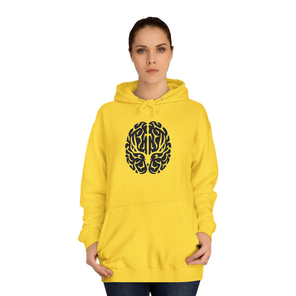 Mule Deer On The Brain Unisex College Hoodie