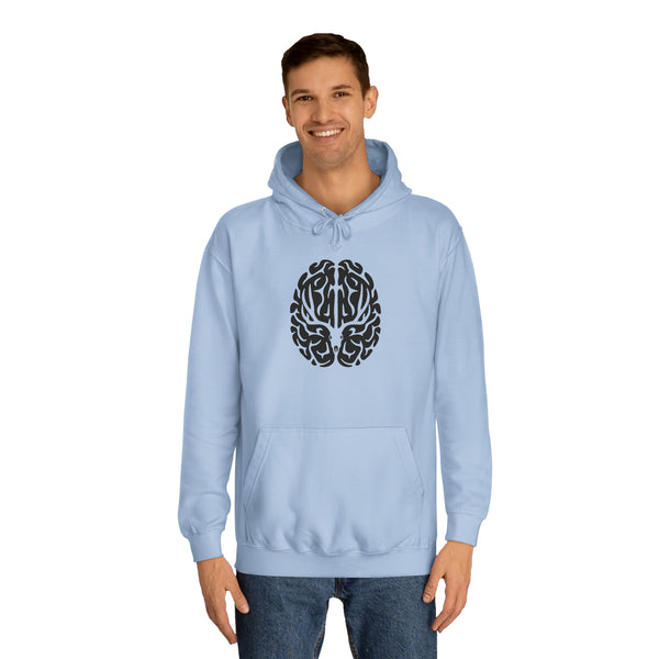 Mule Deer On The Brain Unisex College Hoodie