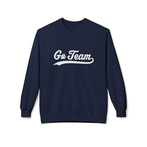 Go Team Unisex Midweight Softstyle Fleece Crewneck Sweatshirt