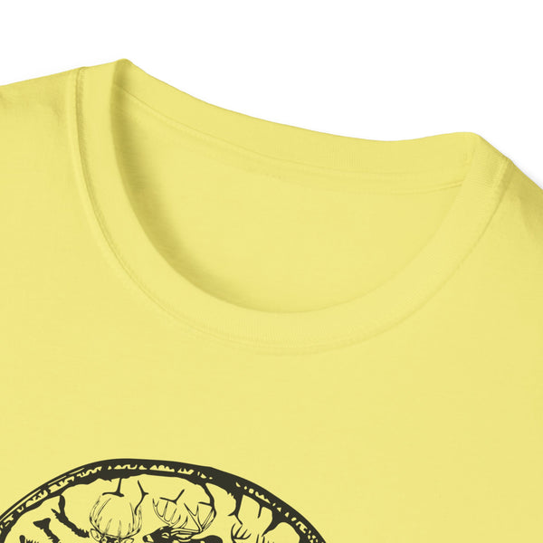 Deer Brain Unisex Softstyle T-Shirt