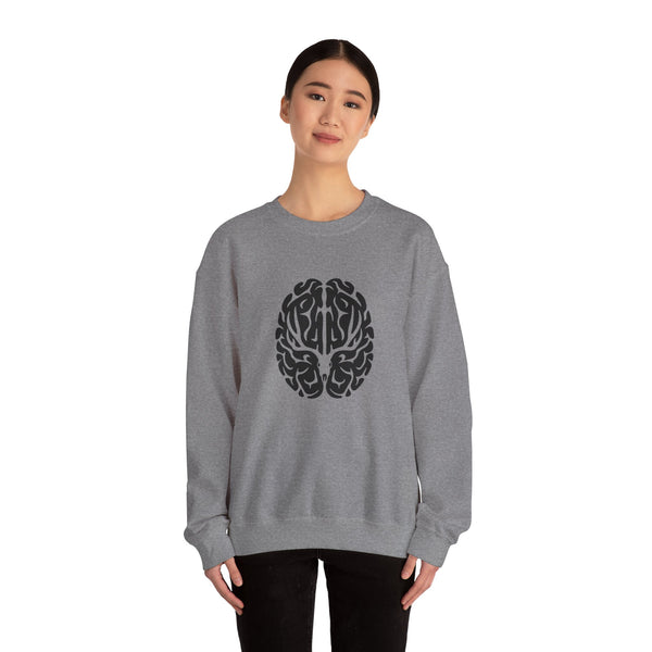 Mule Deer On The Brain Unisex Heavy Blend™ Crewneck Sweatshirt