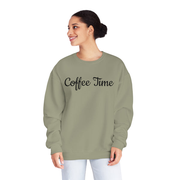 Coffee Time Unisex NuBlend® Crewneck Sweatshirt