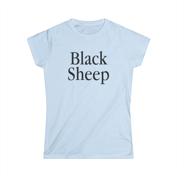 Black Sheep Women's Softstyle Tee