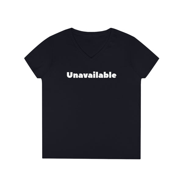 Unavailable Ladies' V-Neck T-Shirt