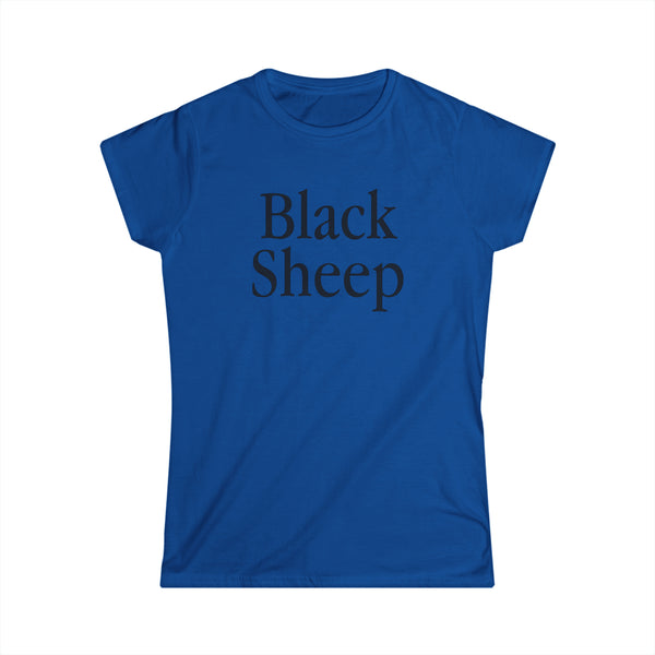 Black Sheep Women's Softstyle Tee