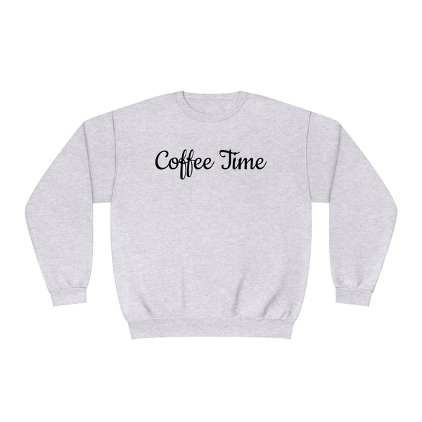 Coffee Time Unisex NuBlend® Crewneck Sweatshirt