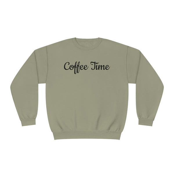 Coffee Time Unisex NuBlend® Crewneck Sweatshirt