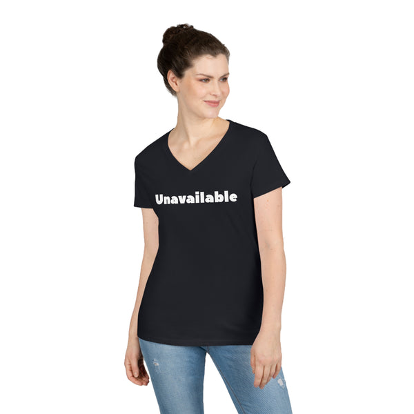 Unavailable Ladies' V-Neck T-Shirt