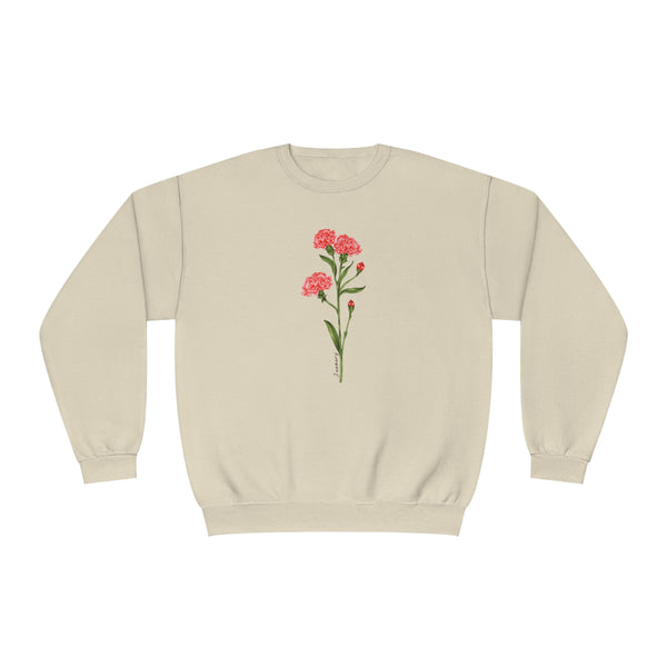 Mothers Day Flowers Unisex NuBlend® Crewneck Sweatshirt