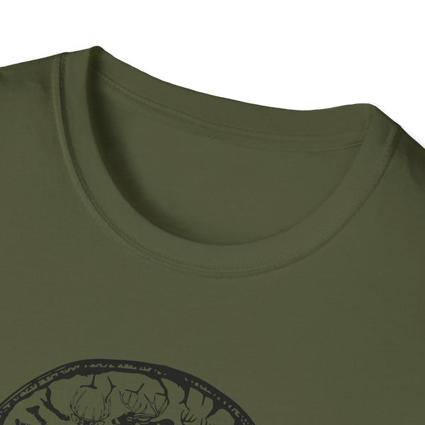 Deer Brain Unisex Softstyle T-Shirt